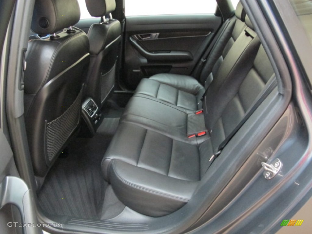 Black Interior 2008 Audi A6 3.2 quattro Sedan Photo #70049470