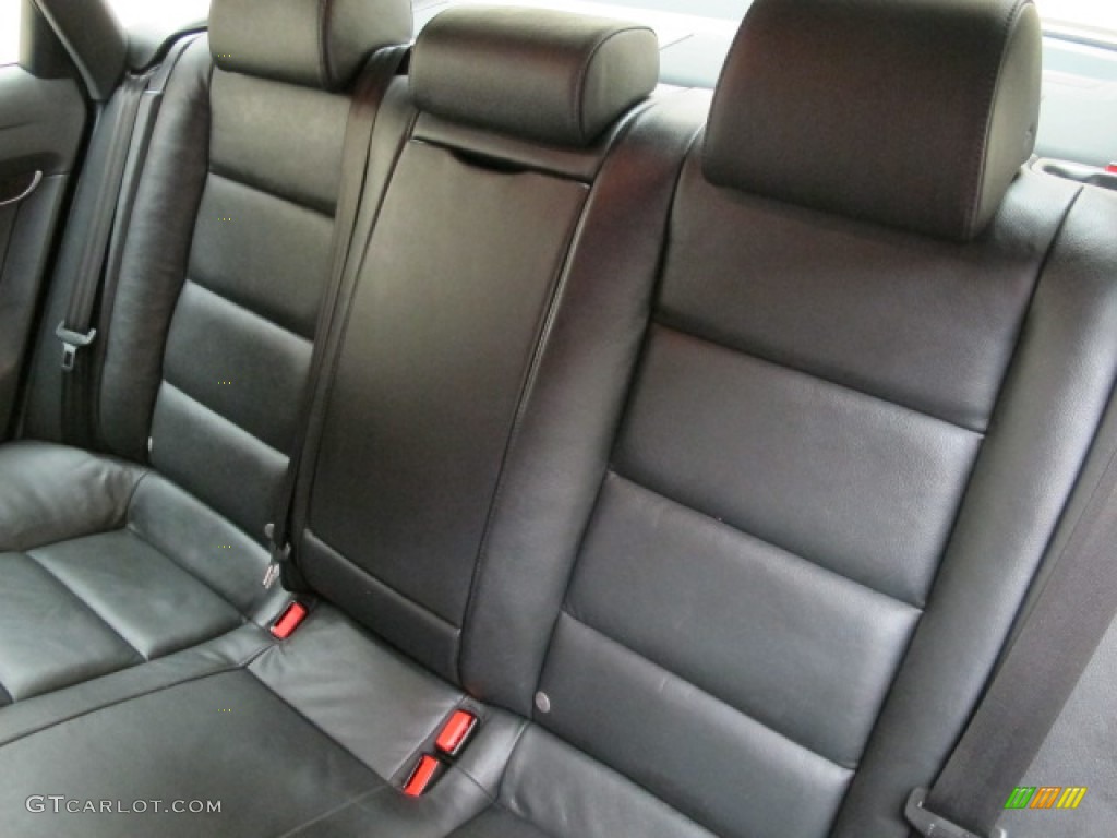 Black Interior 2008 Audi A6 3.2 quattro Sedan Photo #70049479