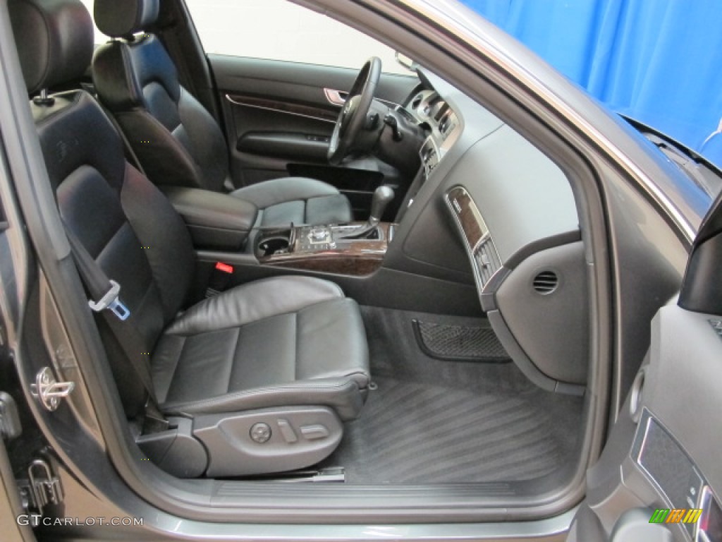 Black Interior 2008 Audi A6 3.2 quattro Sedan Photo #70049521