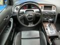 Black 2008 Audi A6 3.2 quattro Sedan Dashboard