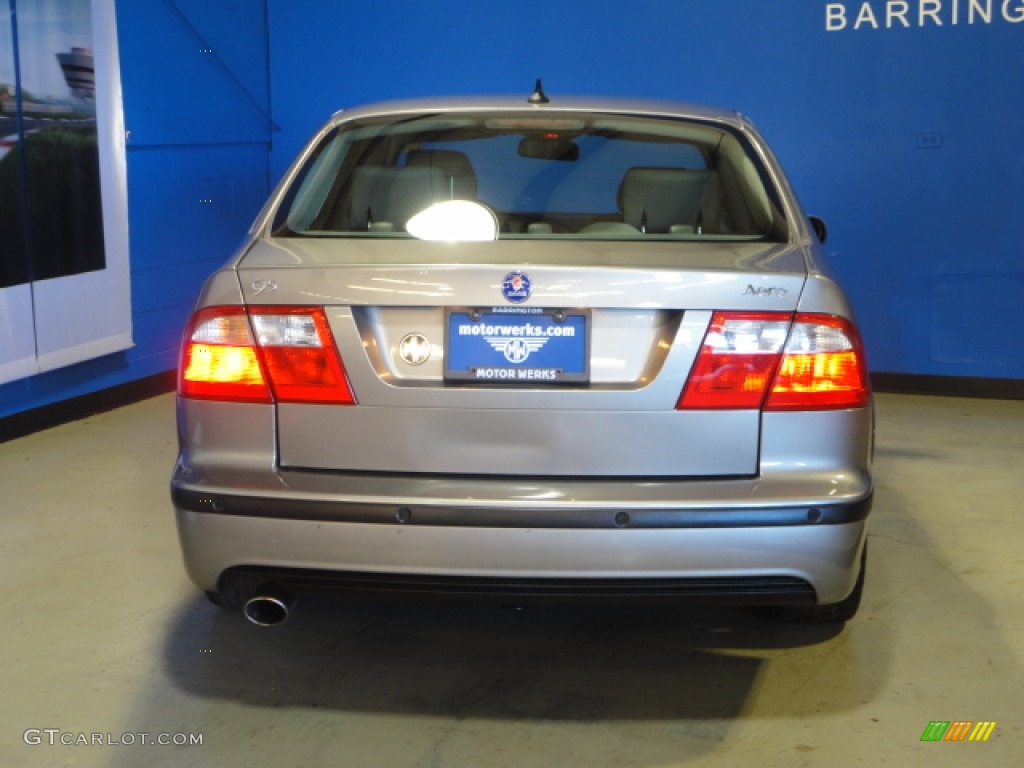 2004 9-5 Aero Sedan - Steel Gray Metallic / Granite Gray photo #6