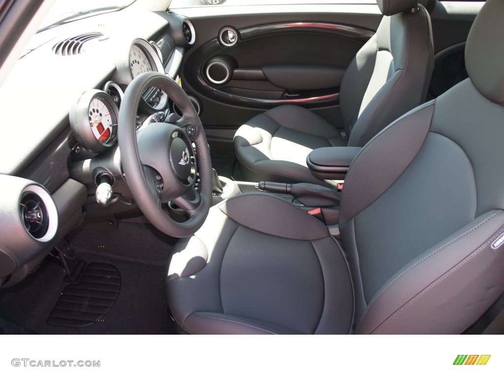 2013 Cooper S Hardtop - Eclipse Gray Metallic / Carbon Black photo #4