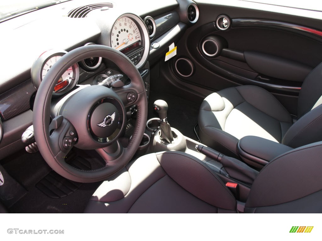 2013 Cooper S Hardtop - Eclipse Gray Metallic / Carbon Black photo #5