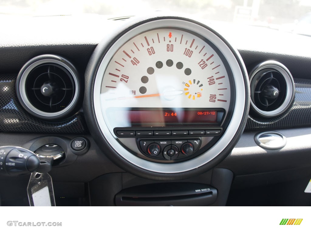 2013 Cooper S Hardtop - Eclipse Gray Metallic / Carbon Black photo #6