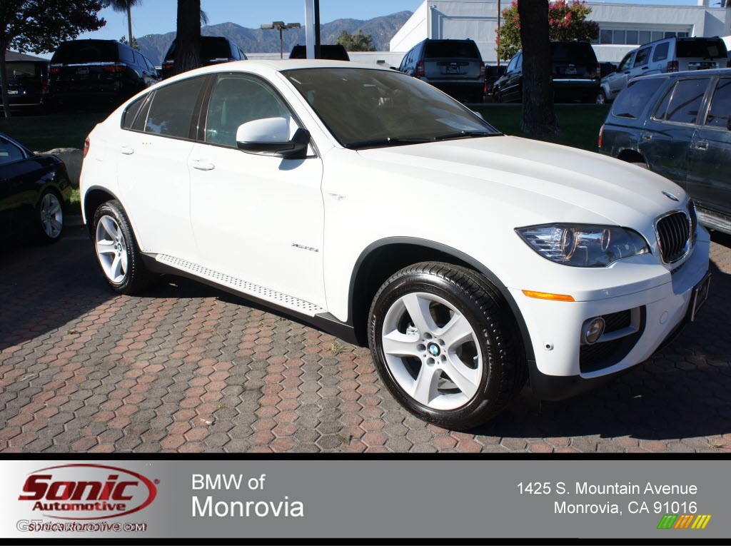 2013 X6 xDrive35i - Alpine White / Black photo #1