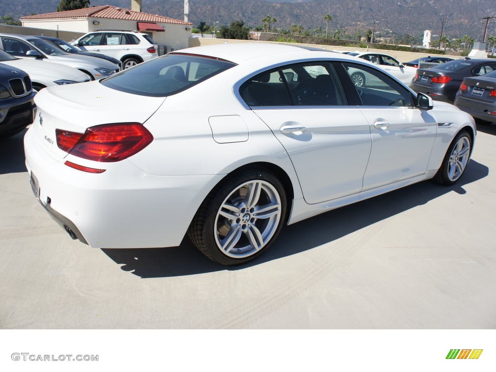 Alpine White 2013 BMW 6 Series 640i Gran Coupe Exterior Photo #70052437