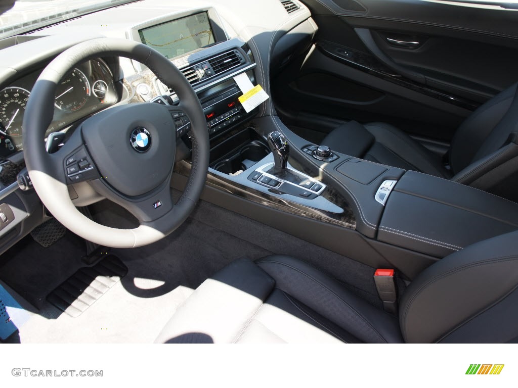 2013 6 Series 650i Coupe - Carbon Black Metallic / Black photo #5