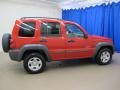 2004 Flame Red Jeep Liberty Sport 4x4  photo #10