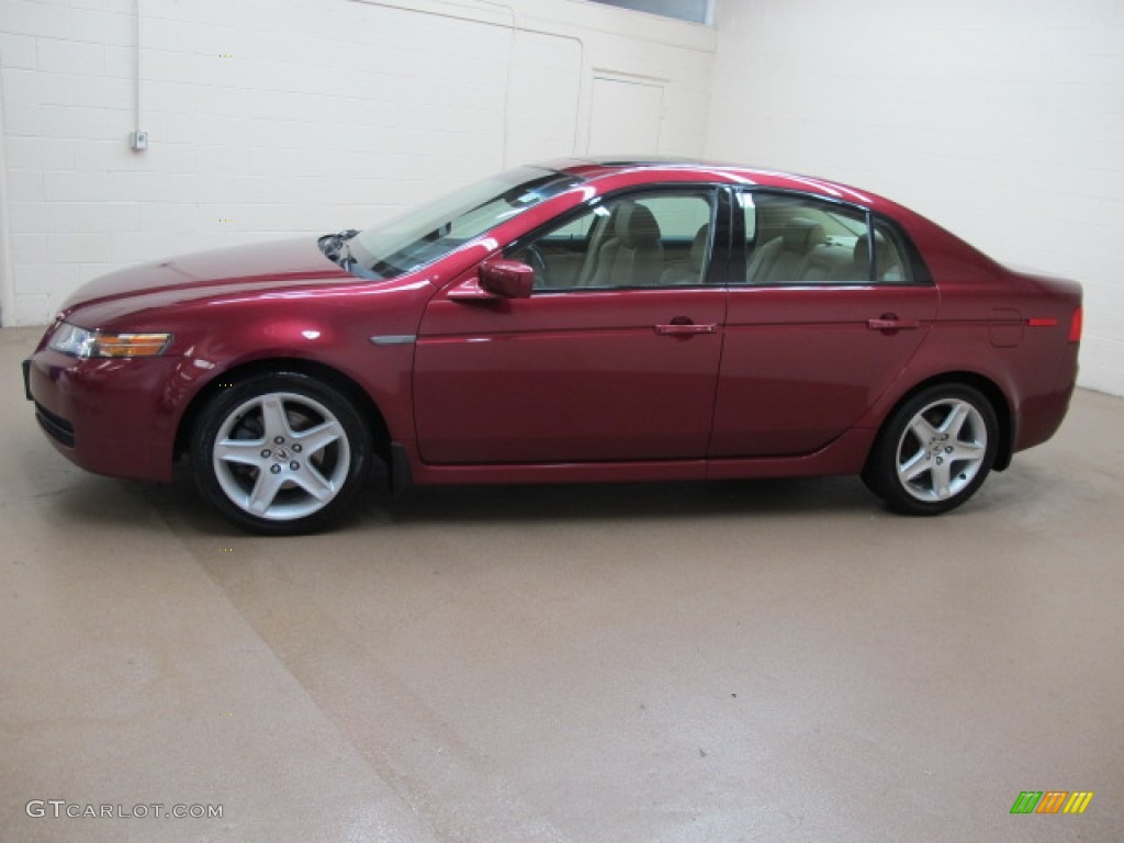 Redondo Red Pearl 2005 Acura TL 3.2 Exterior Photo #70053738
