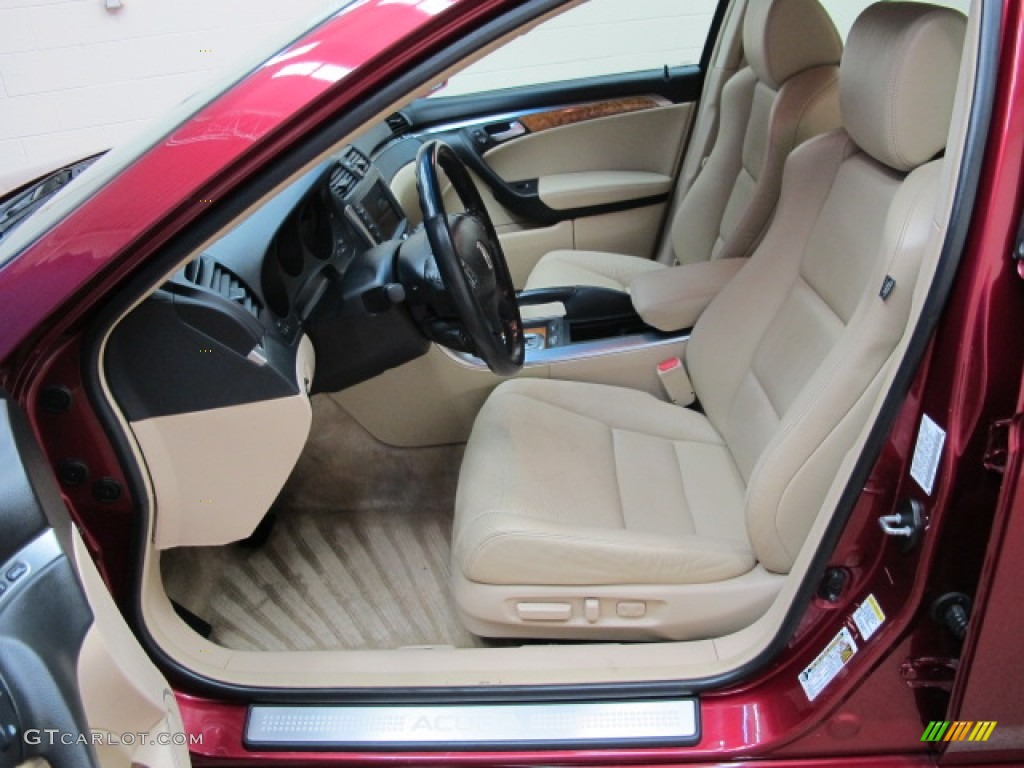 Camel Interior 2005 Acura TL 3.2 Photo #70053898