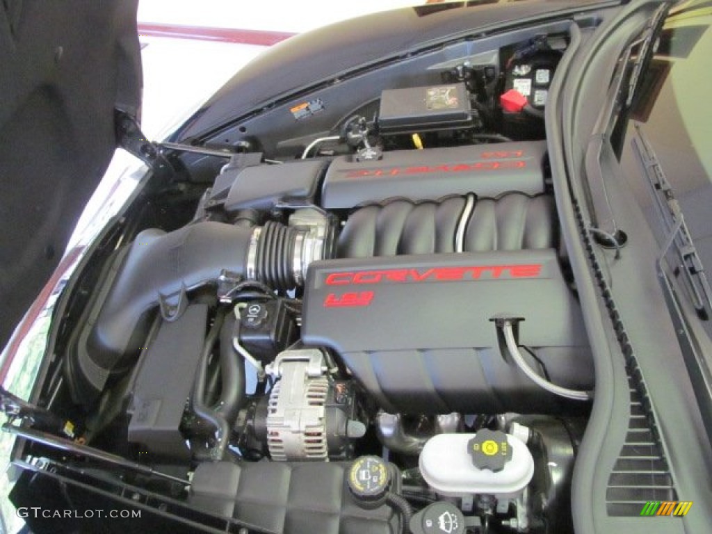 2011 Chevrolet Corvette Convertible 6.2 Liter OHV 16-Valve LS3 V8 Engine Photo #70054109
