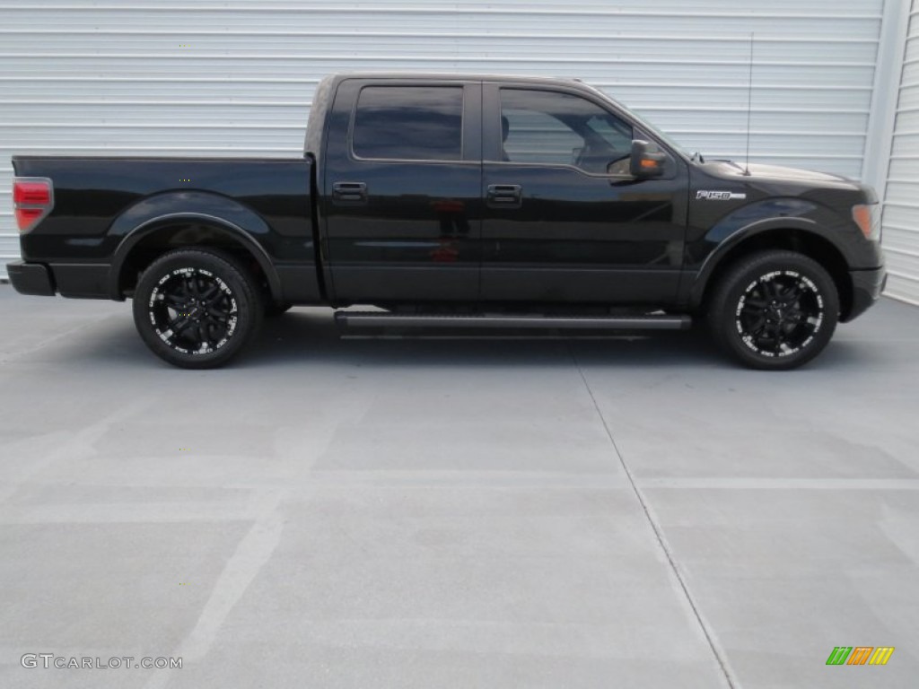 2010 F150 FX2 SuperCrew - Tuxedo Black / Black photo #2