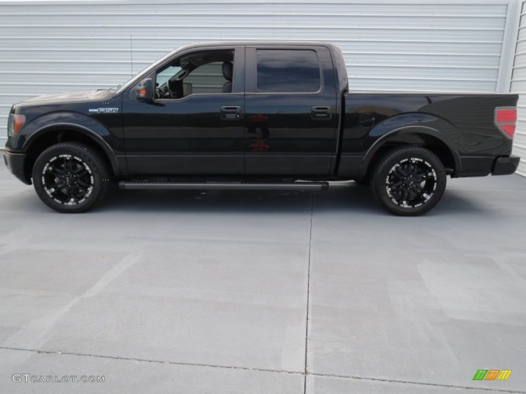 2010 F150 FX2 SuperCrew - Tuxedo Black / Black photo #5