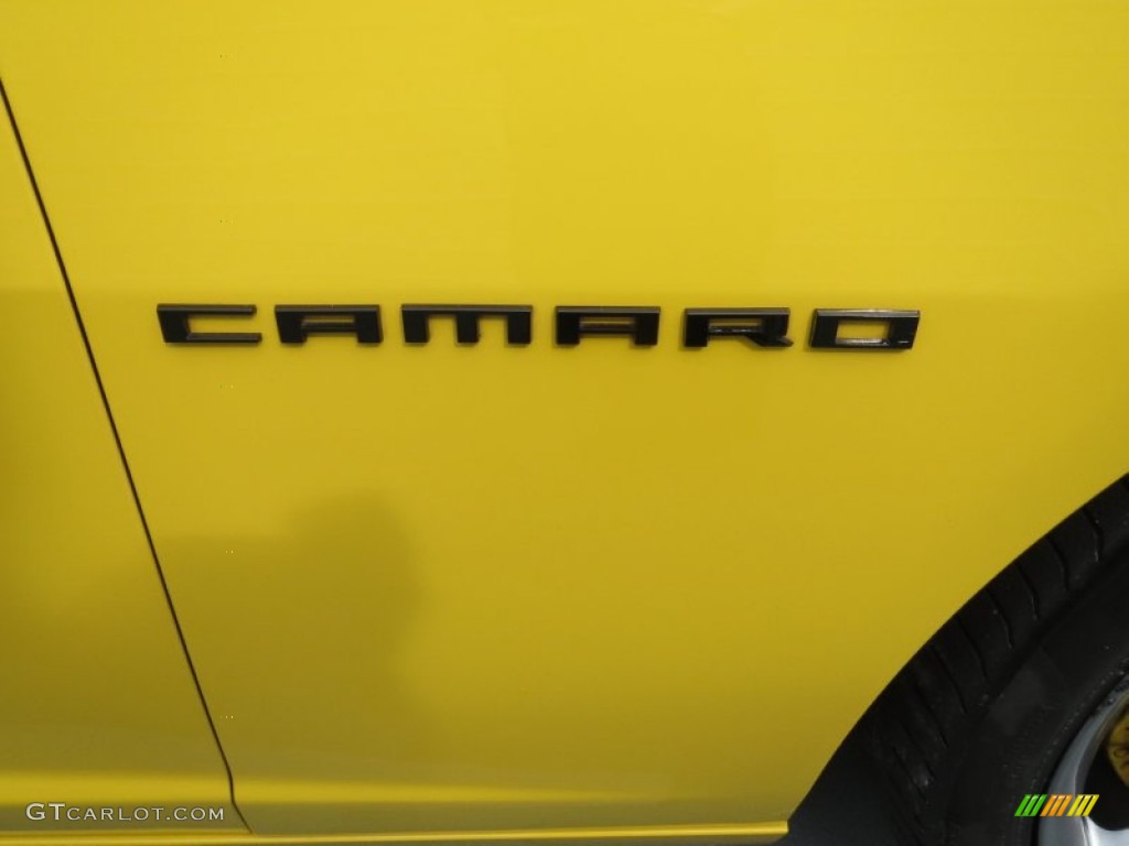2010 Camaro SS/RS Coupe - Rally Yellow / Black photo #16