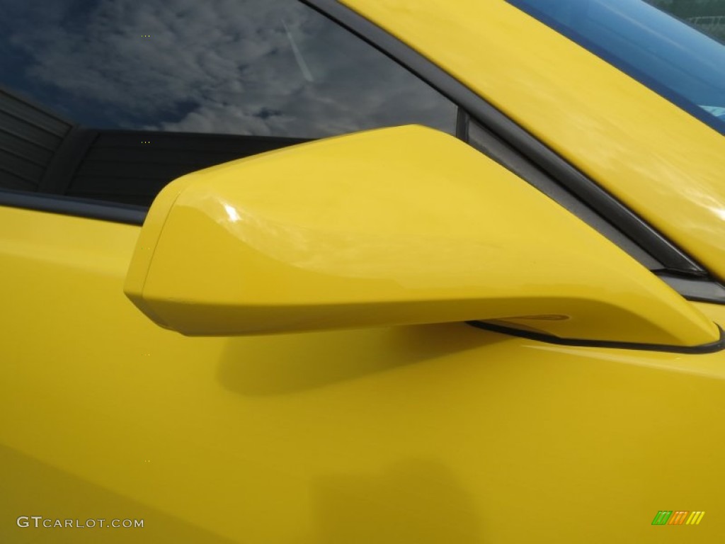 2010 Camaro SS/RS Coupe - Rally Yellow / Black photo #17