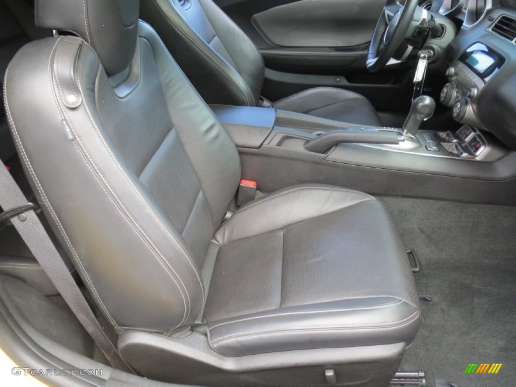 Black Interior 2010 Chevrolet Camaro SS/RS Coupe Photo #70057309