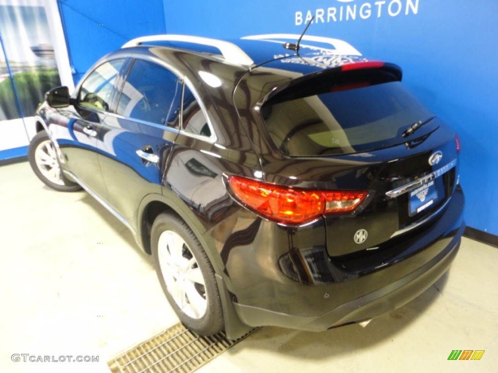 2012 FX 35 AWD - Black Obsidian / Wheat photo #34