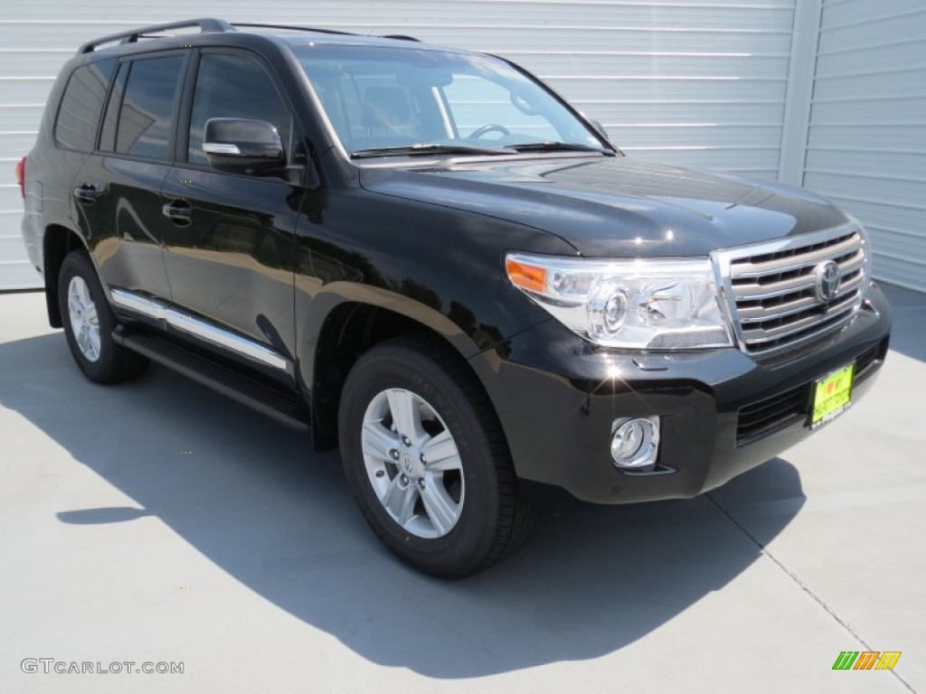 Black 2013 Toyota Land Cruiser Standard Land Cruiser Model Exterior Photo #70059296