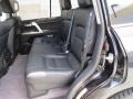 2013 Toyota Land Cruiser Black Interior Rear Seat Photo