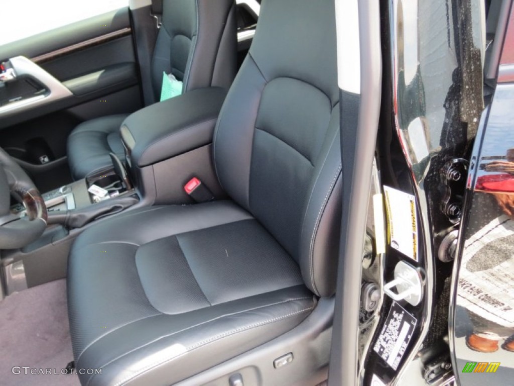 Black Interior 2013 Toyota Land Cruiser Standard Land Cruiser Model Photo #70059575