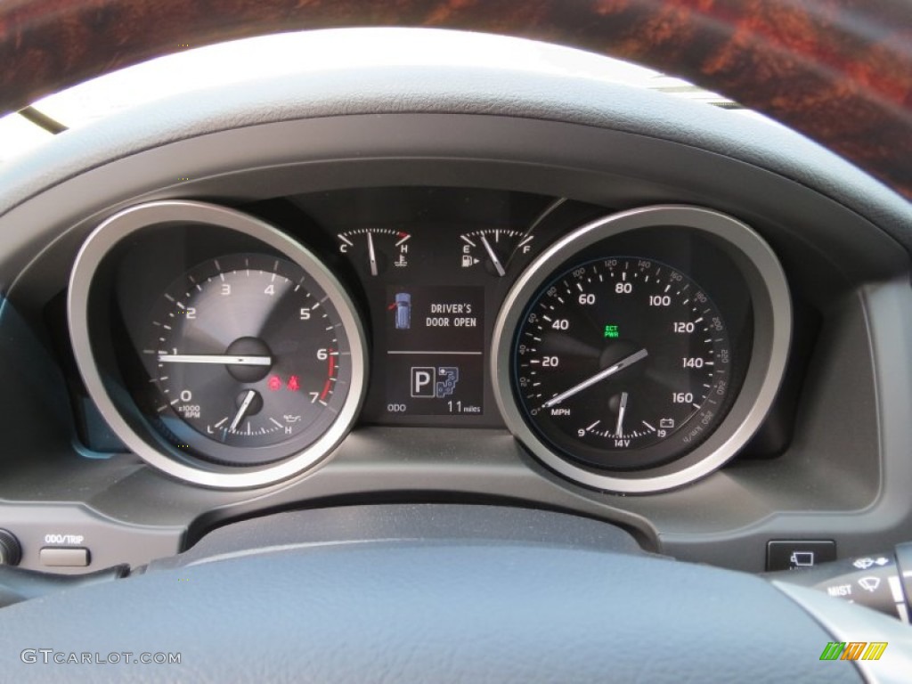 2013 Toyota Land Cruiser Standard Land Cruiser Model Gauges Photo #70059725
