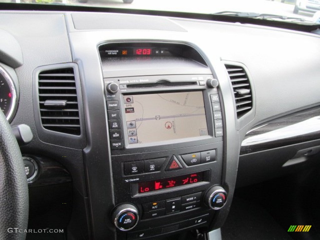 2011 Sorento EX V6 AWD - Dark Cherry / Black photo #16