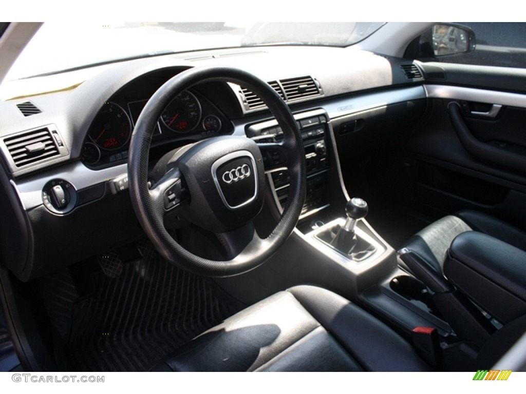 2005 A4 2.0T quattro Sedan - Moro Blue Pearl Effect / Ebony photo #5