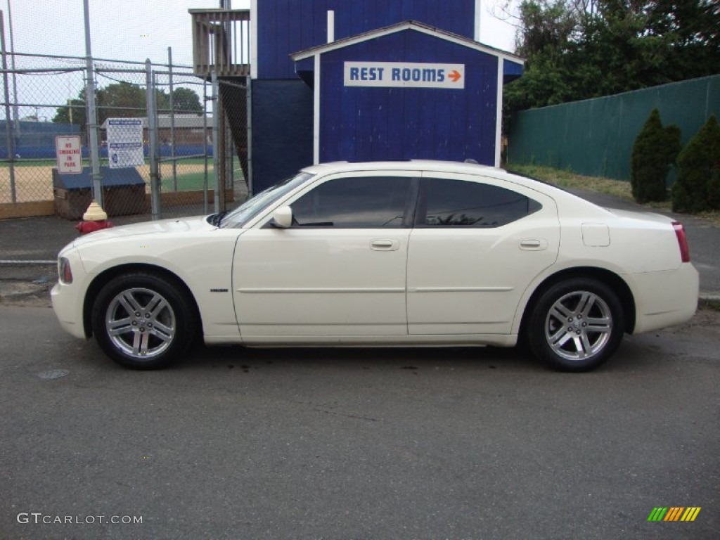 2006 Charger R/T - Cool Vanilla / Dark Slate Gray/Light Graystone photo #6