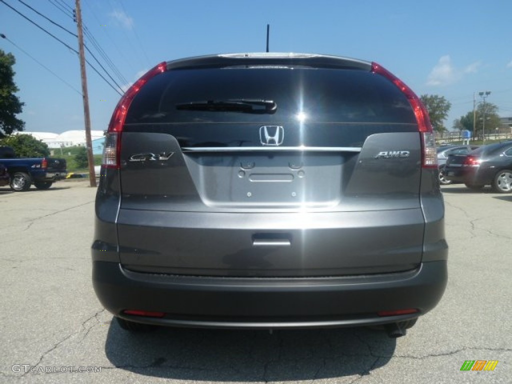 2012 CR-V EX-L 4WD - Polished Metal Metallic / Gray photo #3