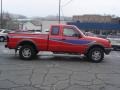 Vibrant Red - Ranger STX Extended Cab 4x4 Photo No. 5