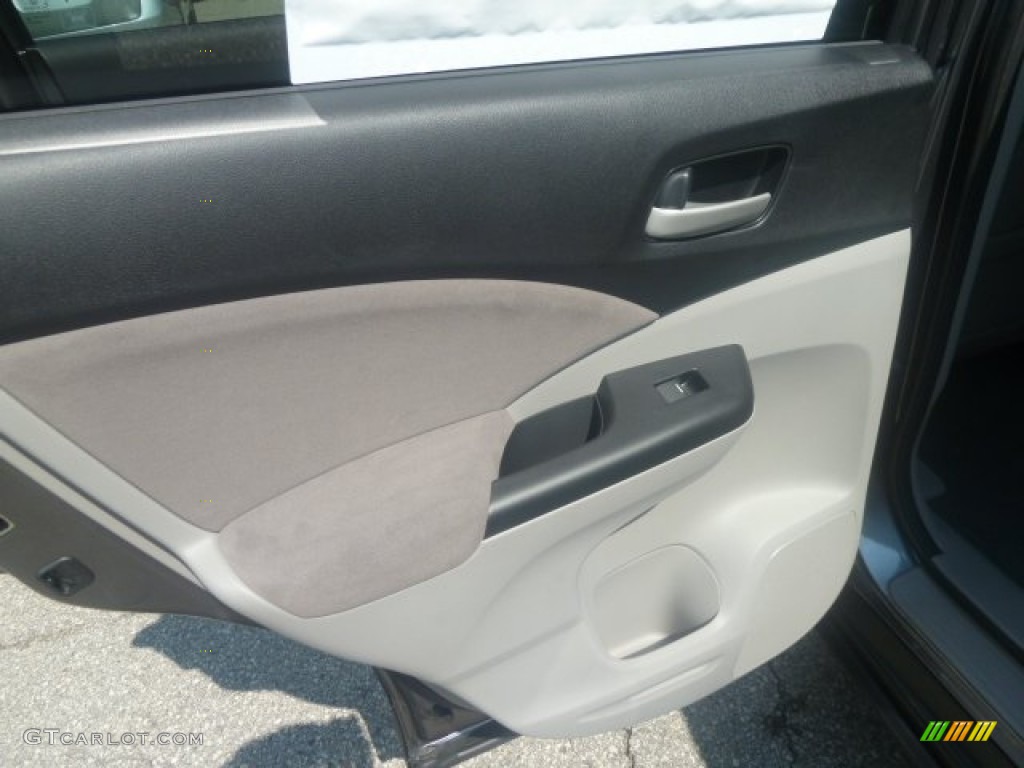 2012 CR-V EX-L 4WD - Polished Metal Metallic / Gray photo #13