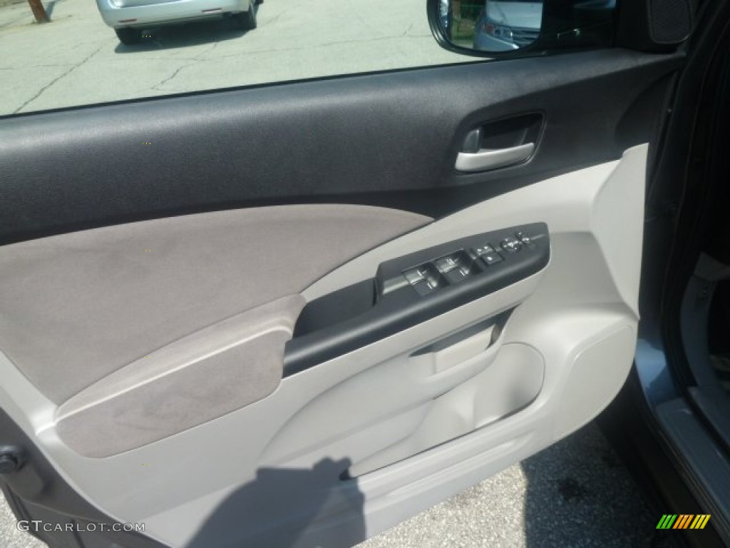 2012 CR-V EX-L 4WD - Polished Metal Metallic / Gray photo #14