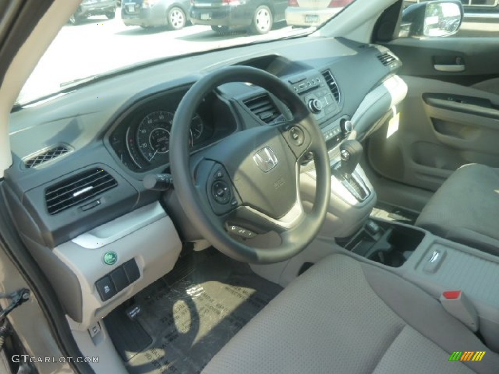 2012 CR-V EX-L 4WD - Polished Metal Metallic / Gray photo #15