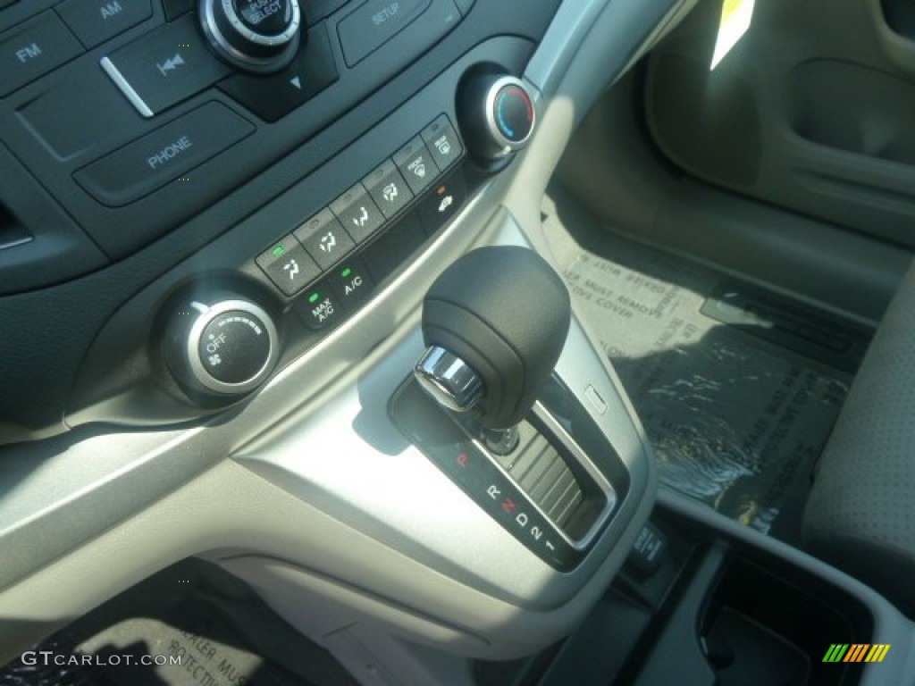 2012 CR-V EX-L 4WD - Polished Metal Metallic / Gray photo #16