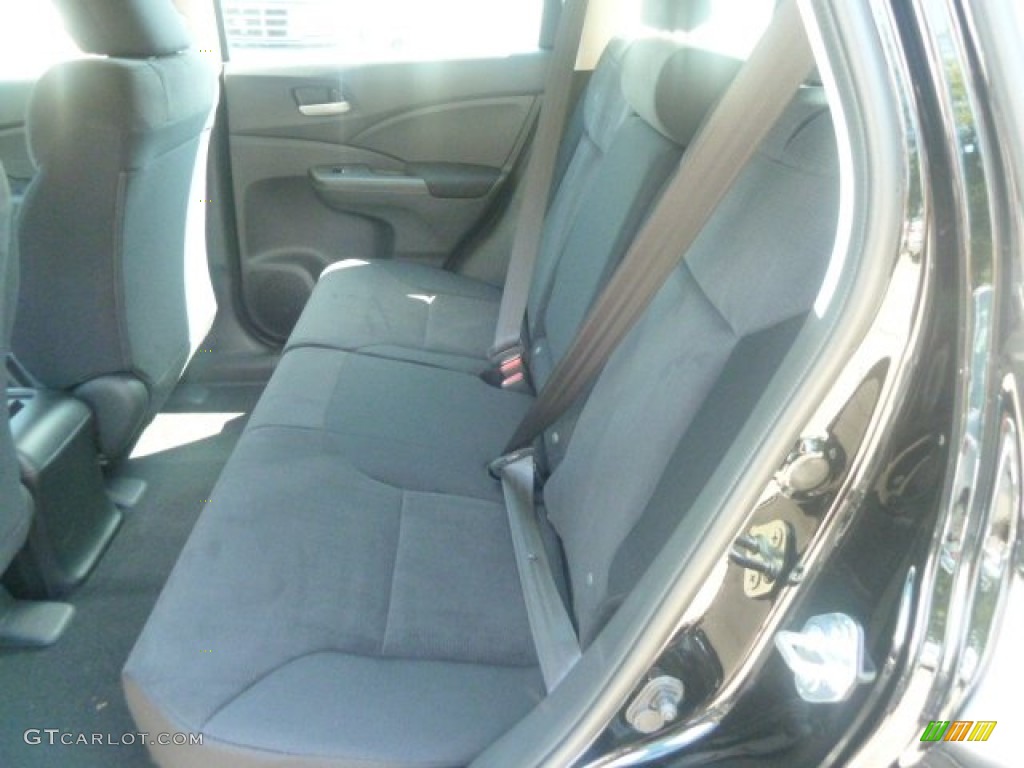 2012 CR-V LX 4WD - Crystal Black Pearl / Black photo #11