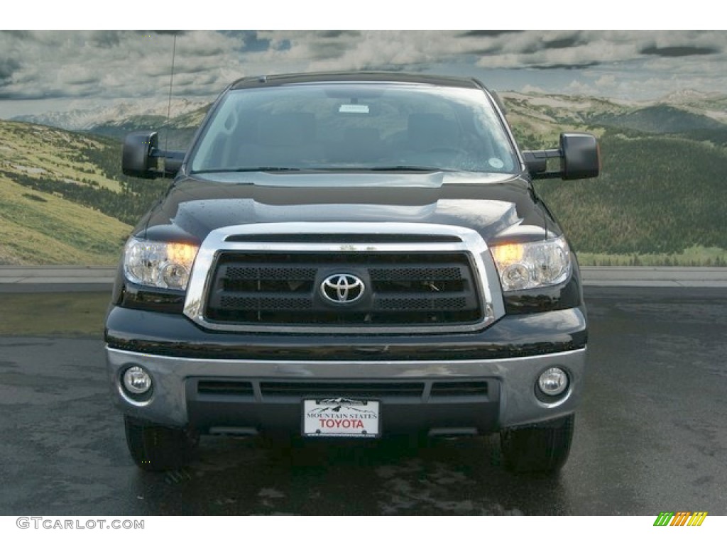 2012 Tundra CrewMax 4x4 - Black / Graphite photo #4