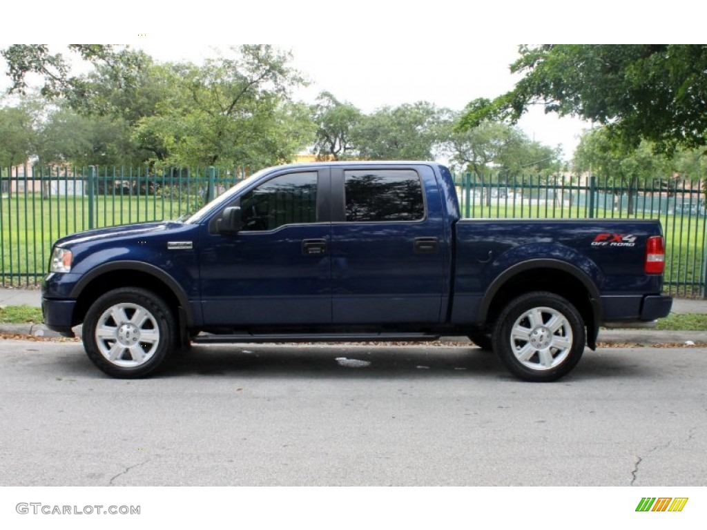 Dark Blue Pearl Metallic 2007 Ford F150 FX4 SuperCrew 4x4 Exterior Photo #70066237