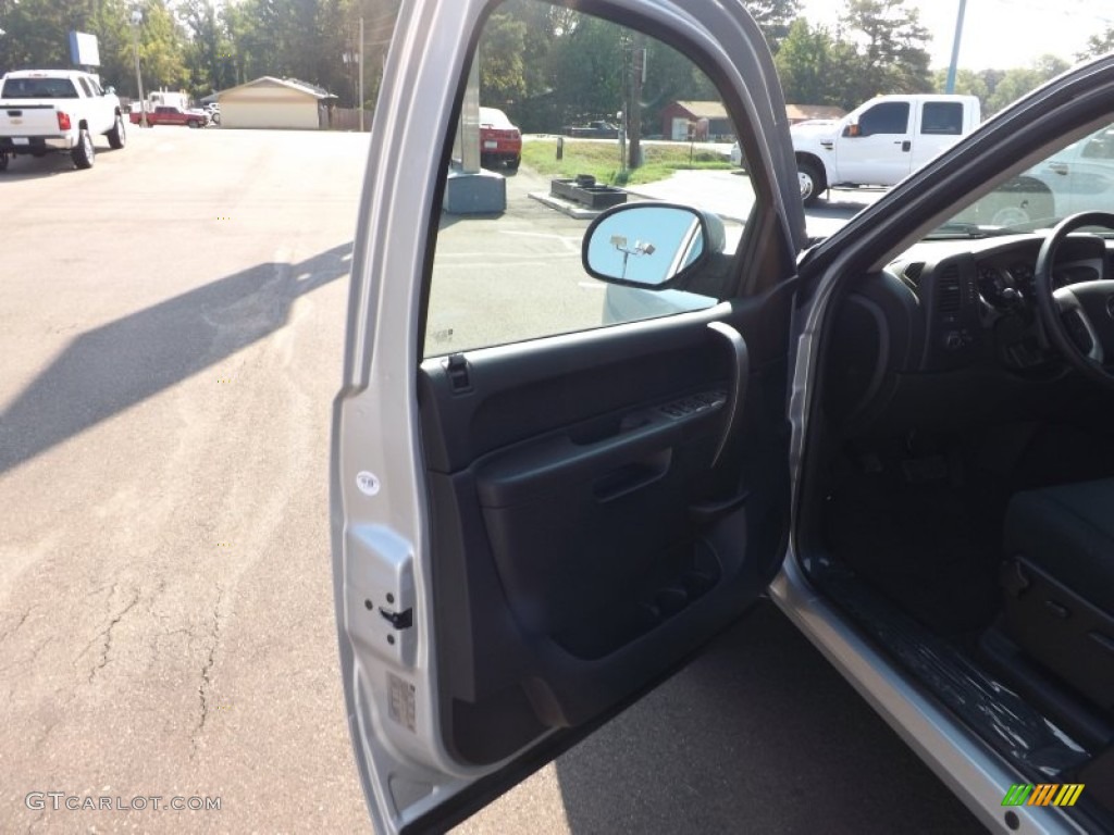 2013 Silverado 1500 LT Extended Cab 4x4 - Silver Ice Metallic / Ebony photo #15