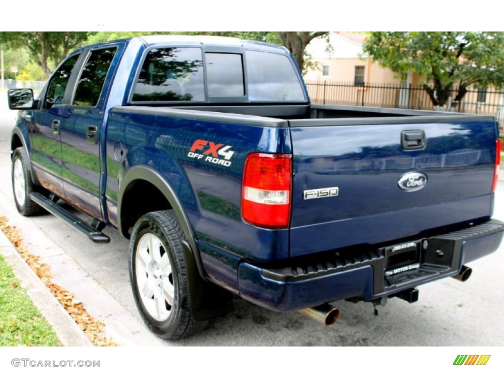Dark Blue Pearl Metallic 2007 Ford F150 FX4 SuperCrew 4x4 Exterior Photo #70066356