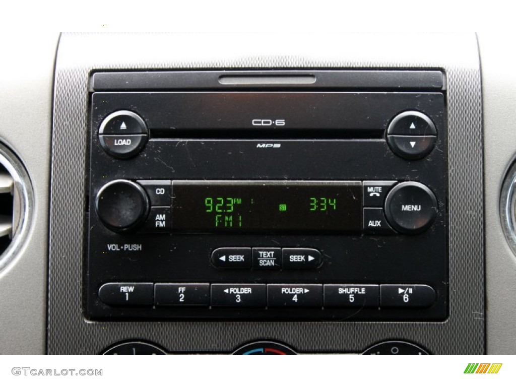 2007 Ford F150 FX4 SuperCrew 4x4 Audio System Photo #70066924