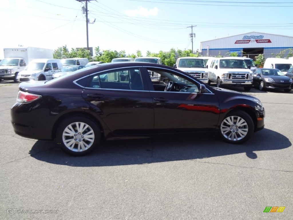 2010 MAZDA6 i Touring Sedan - Black Cherry Metallic / Black photo #6