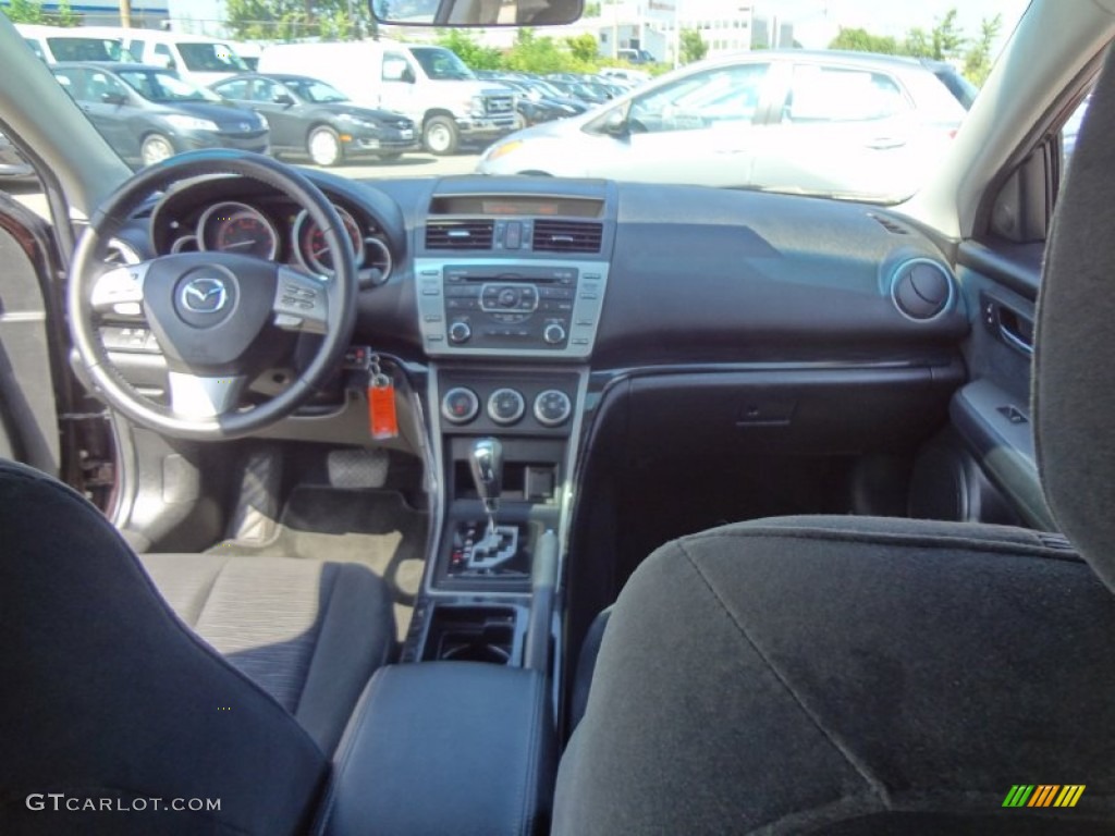 2010 MAZDA6 i Touring Sedan - Black Cherry Metallic / Black photo #18