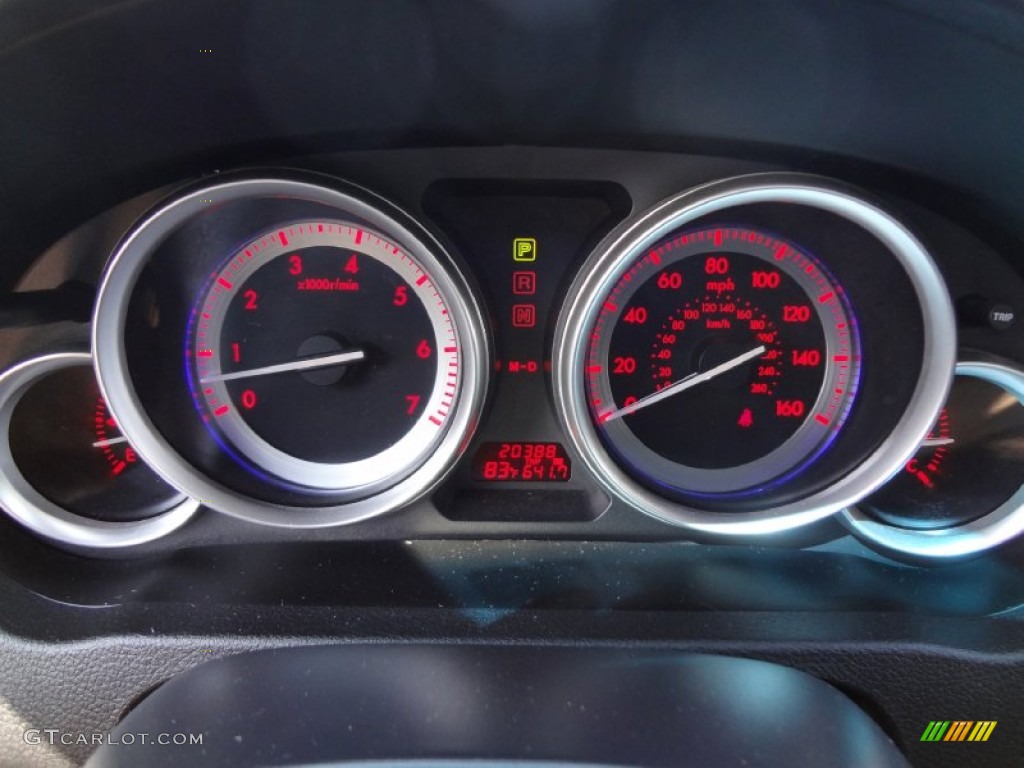 2010 MAZDA6 i Touring Sedan - Black Cherry Metallic / Black photo #22