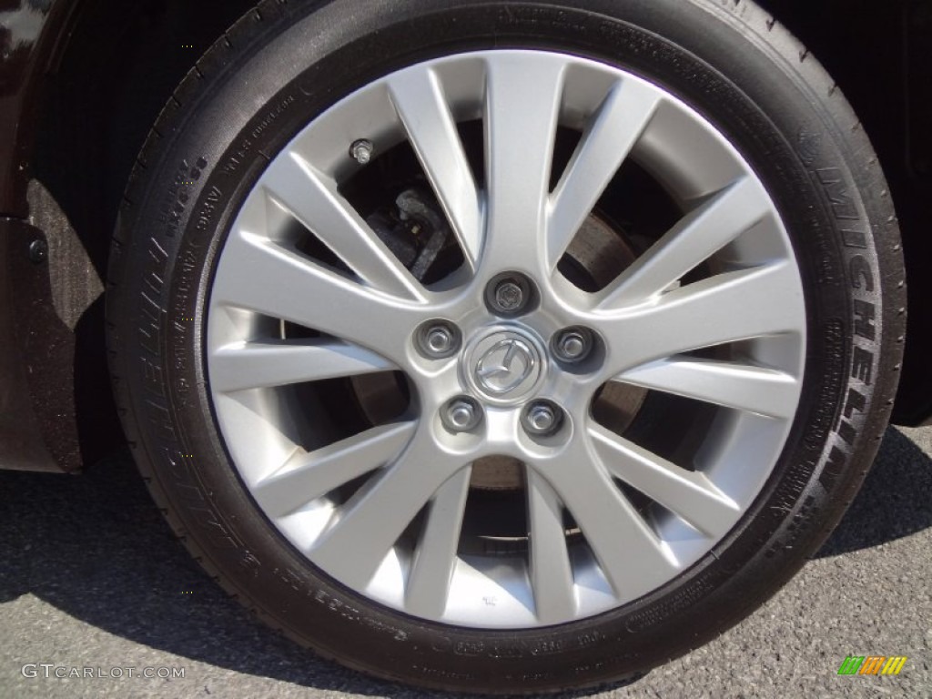 2010 MAZDA6 i Touring Sedan - Black Cherry Metallic / Black photo #34