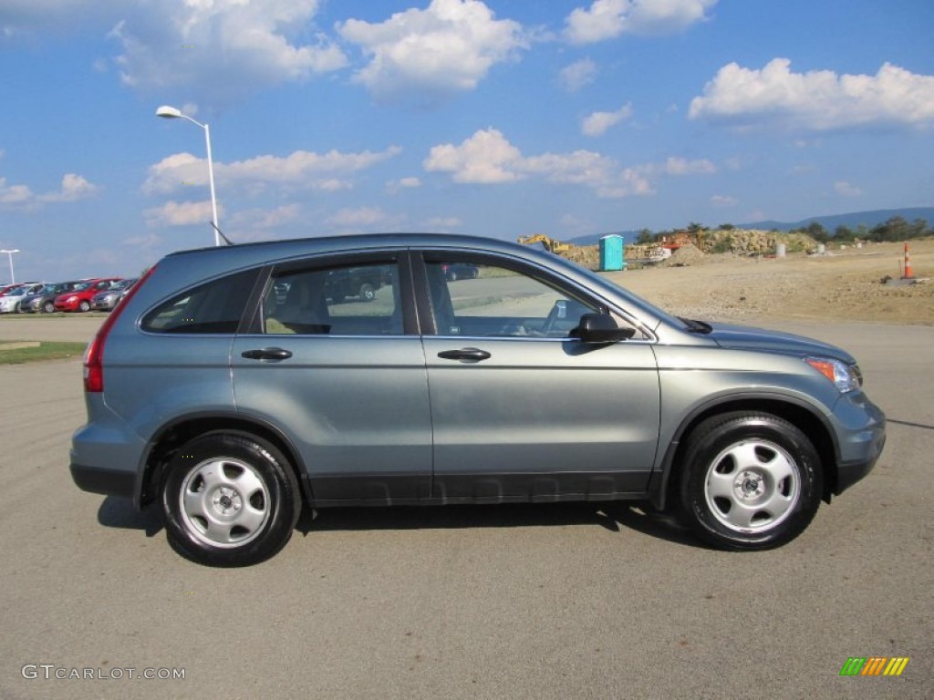 2010 CR-V LX AWD - Opal Sage Metallic / Ivory photo #4