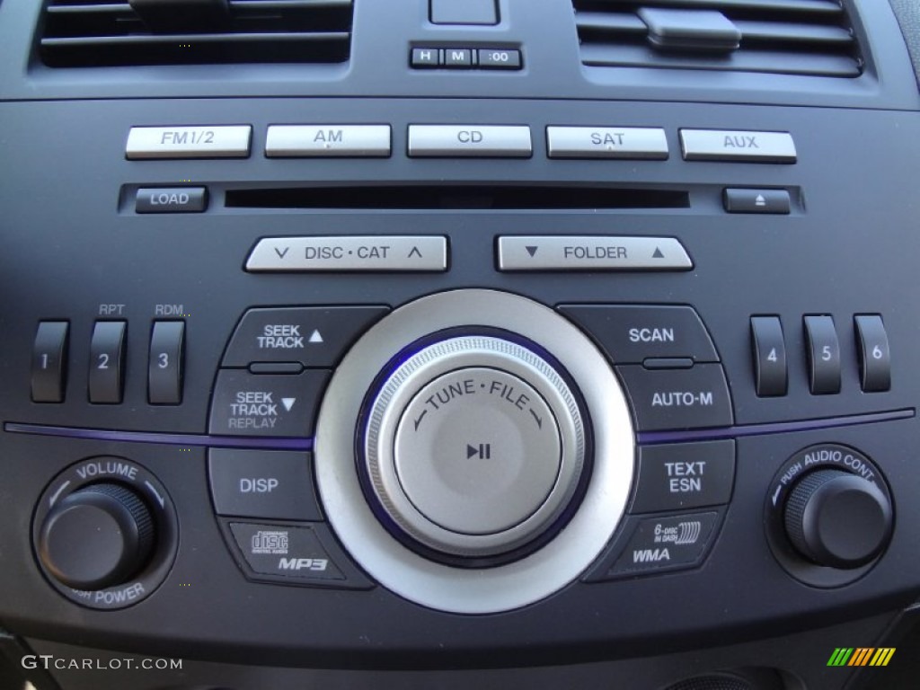 2011 Mazda MAZDA3 s Grand Touring 5 Door Audio System Photo #70068039