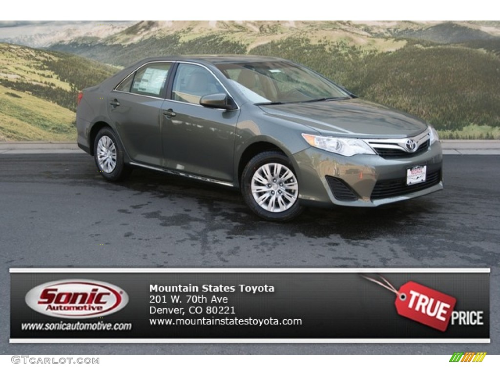 2012 Camry LE - Magnetic Gray Metallic / Ivory photo #1