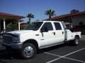 Oxford White - F550 Super Duty Lariat Crew Cab 4x4 Dually Chassis Photo No. 2