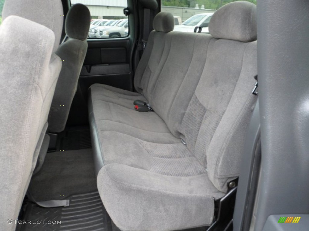 Dark Charcoal Interior 2005 Chevrolet Silverado 1500 LS Extended Cab 4x4 Photo #70069448