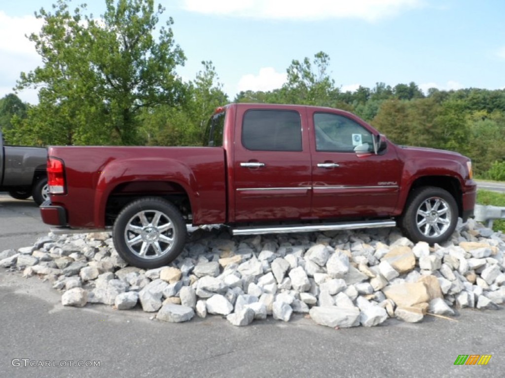 2013 Sierra 1500 Denali Crew Cab AWD - Sonoma Red Metallic / Cocoa/Light Cashmere photo #1